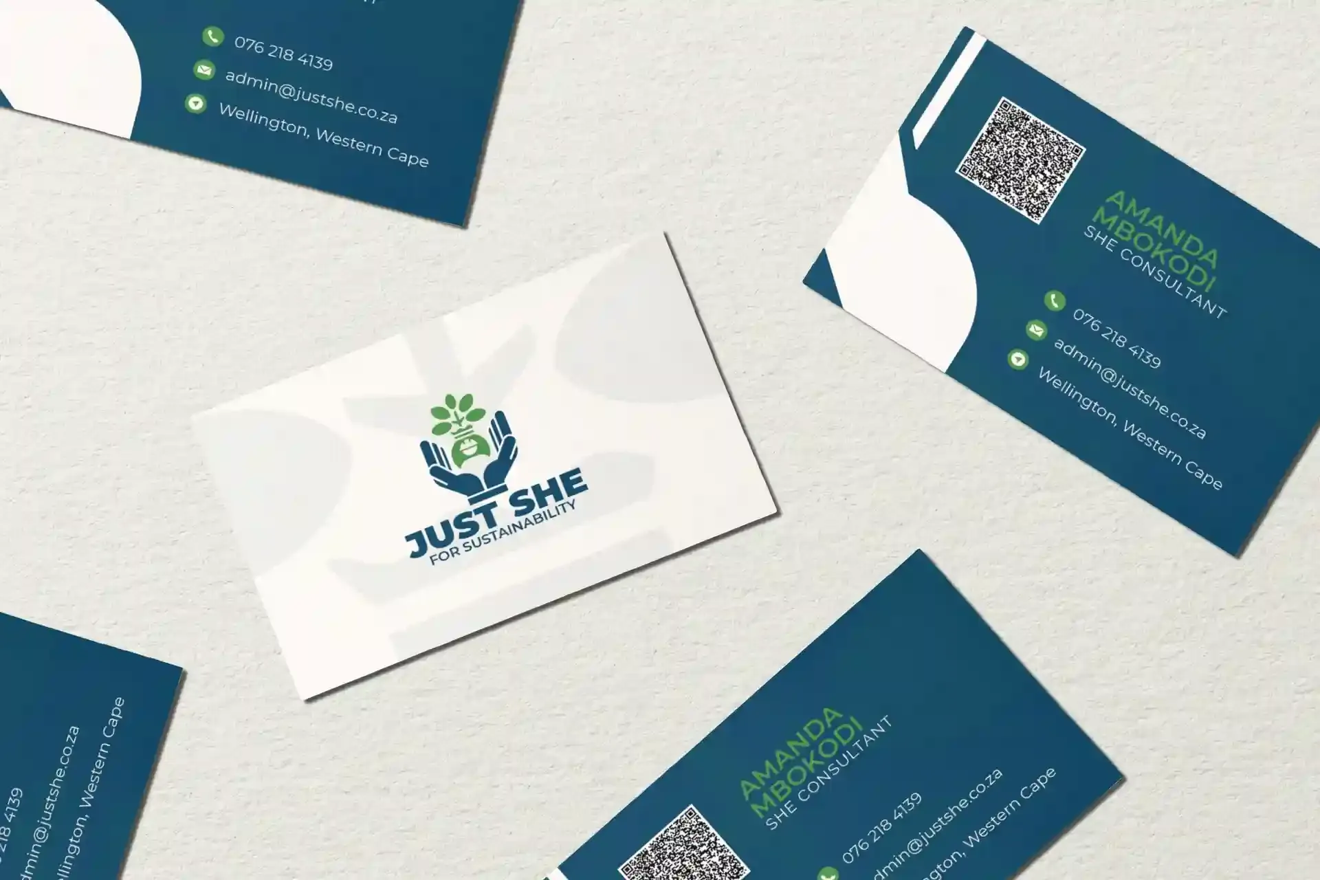 She Company feminine business card design